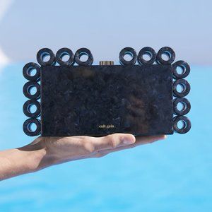 Cult Gaia Harlow Clutch - Black
